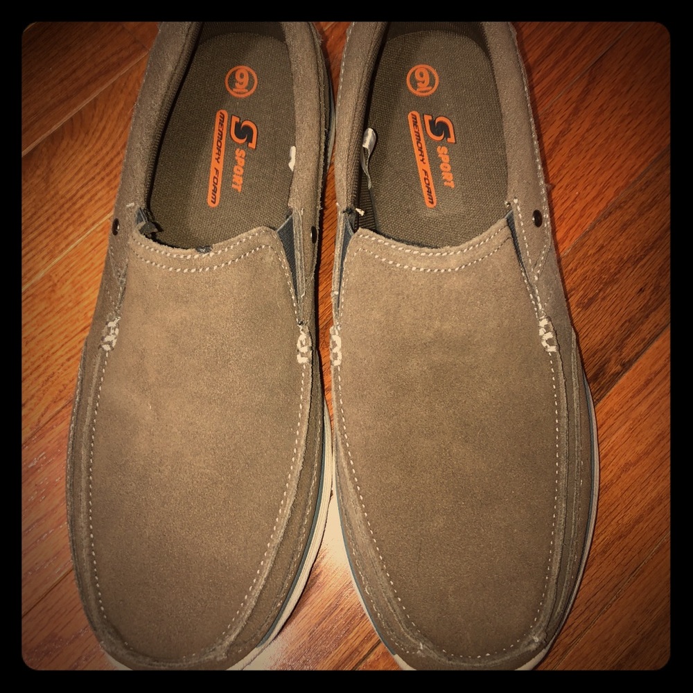 Sport Memory Foam, All Leather Upper